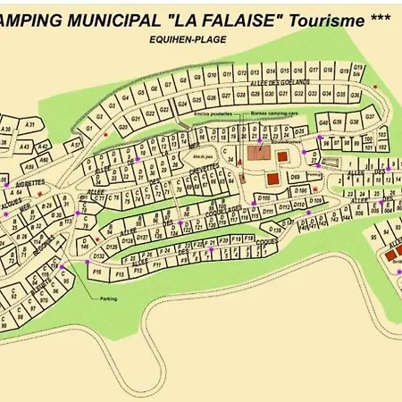 Campeggio Mobil Au Bord De La Mer, Vue Sur La De La Falaise à Équihen-Plage